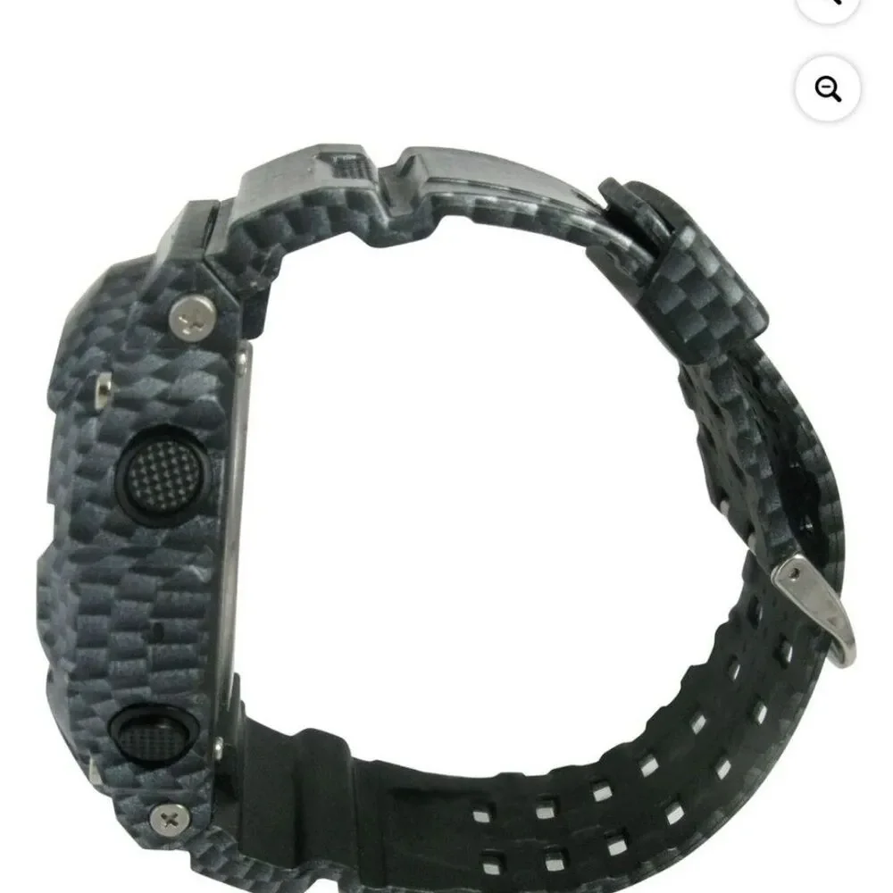 George Black Smartwatch with Digital Display